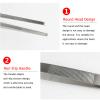 Fleymu Stainless Steel Aquatic Tweezers view 4