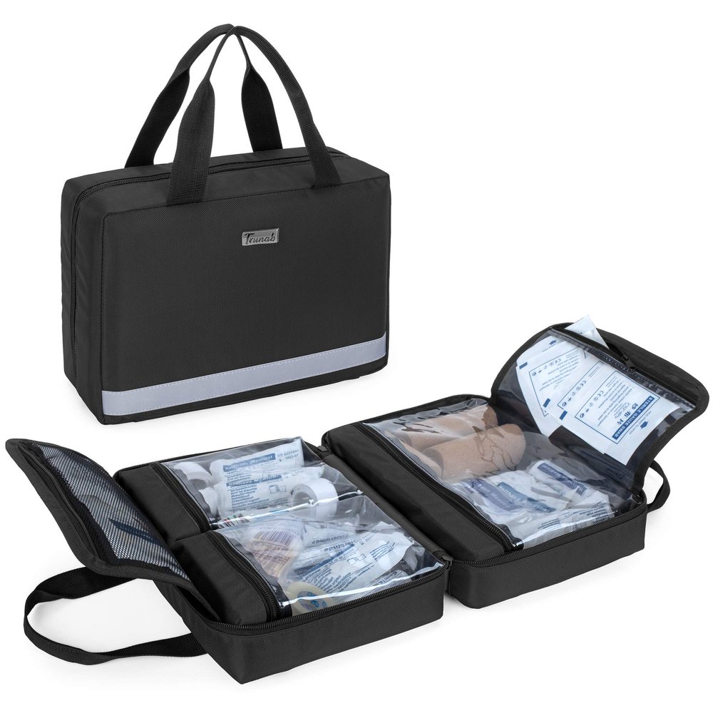 Trunab First Aid Bag for Nurses, Black