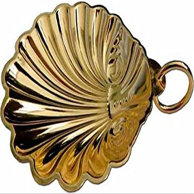 Metal Baptism Shell (Gold-Plated)