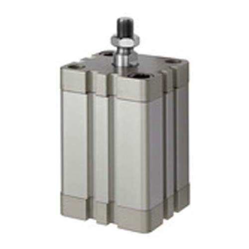 RIEGLER 15.EMA.16010 ASE Compact Cylinder, Single-Acting, Retracted Without Pressure, 16 mm Piston, 10 mm Stroke, M5 Connection, M6 x 1.0 Piston Rod Thread