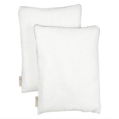 KraftKids Linen Pillowcase, Light Green/White
