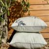 KraftKids Linen Pillowcase, Light Green/White view 2