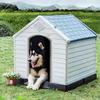 COSTWAY Plastic Dog House view 1