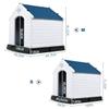 COSTWAY Plastic Dog House view 3
