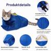 Weewooday 2-Piece Cat Grooming Mesh Set with Muzzle and Bathing Bag view 3