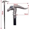 Walking Cane, Dragon Cane, 93 cm, Blue view 3