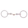 BR Equestrian Pessoa Double-Jointed Loose-Ring Snaffle view 1