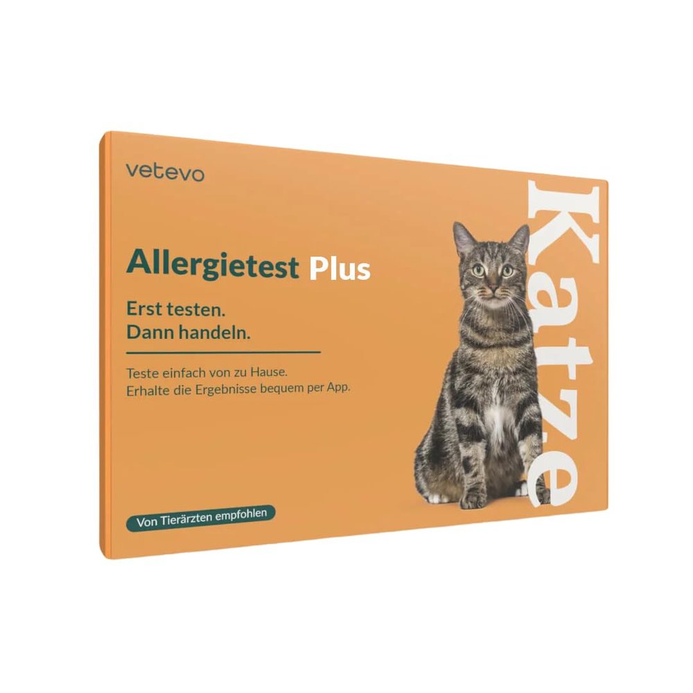 vetevo Allergy Test Plus Cat – 360+ Foods, Grasses & Pollen