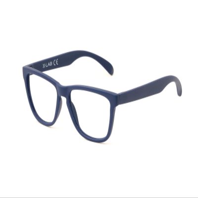 X-LAB Devon2 Frame with Blue-Block Lenses, Unisex Glasses (Blue)