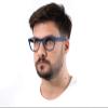 X-LAB Devon2 Frame with Blue-Block Lenses, Unisex Glasses (Blue) view 3