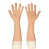 XSWL Old Man Silicone Gloves, Realistic Fake Hands, Ivory White view 3