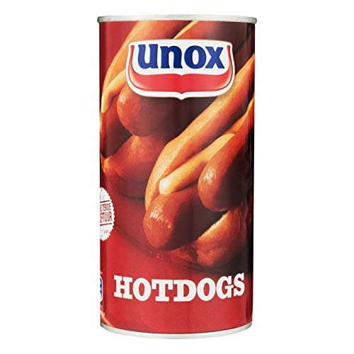 Unox Canned Hot Dogs 550 g