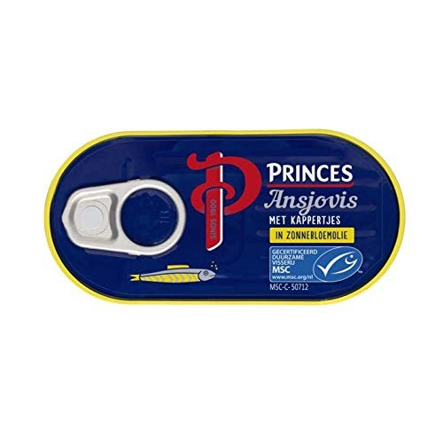 Princes Anchovy Fillets with Capers 50 g