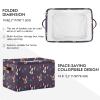 TropicalLife OOWOW French Bulldog Paw Print Foldable Fabric Storage Cube view 3