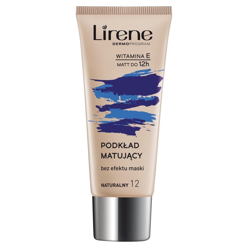 Lirene Nature Matte Mattifying Face Fluid, 12 Natural, 30 ml
