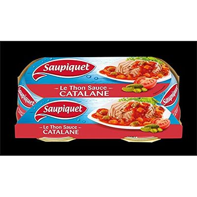 SAUPIQUET Tuna in Catalan Sauce, 270 g, 4-Pack, Special Offer