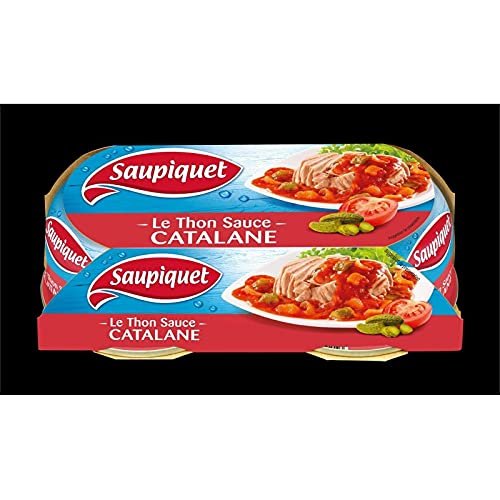 SAUPIQUET Tuna in Catalan Sauce, 270 g, 4-Pack, Special Offer