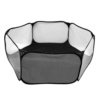Portable Folding Pet Playpen for Small Animals, Hamsters, Puppies, Cats, Rabbits and Guinea Pigs, 1 pc.