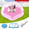 Portable Folding Pet Playpen for Small Animals, Hamsters, Puppies, Cats, Rabbits and Guinea Pigs, 1 pc. view 2