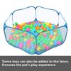 Portable Folding Pet Playpen for Small Animals, Hamsters, Puppies, Cats, Rabbits and Guinea Pigs, 1 pc. view 4