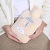Aeromdale Hot Water Bottle with Umbrella Print and Fleece Cover, 1 L view 3