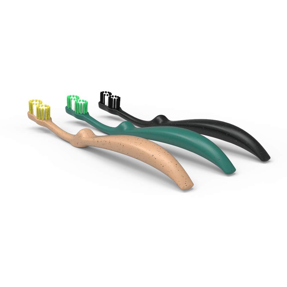 Thienel Dental 6-Piece Eco Toothbrush Set with New Brush Head