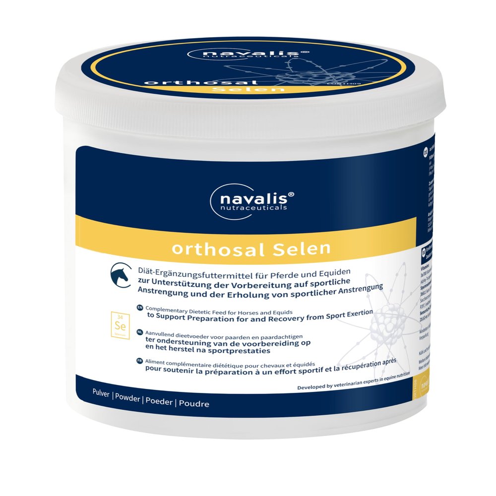 orthosal Selenium Horse | Powder for Horses | 500 g | With Vitamin E
