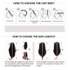 YONSIN Straight Lace Front Wig, Brazilian Virgin Human Hair, Pre-Plucked with Baby Hair view 4