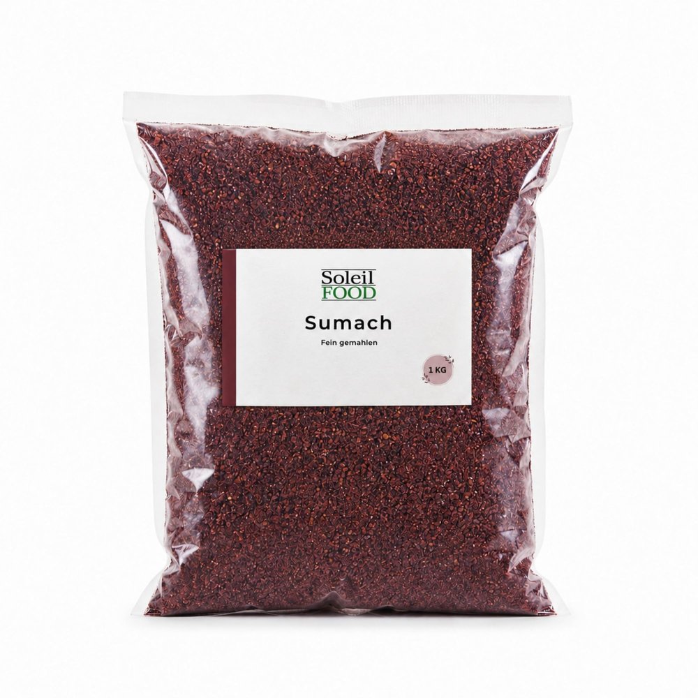 SoleilFOOD Ground Sumac 1 kg – Sumac Spice