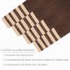 WENNALIFE Chocolate Brown Remy Human Hair Tape Extensions, 20 Pieces, 50 g, 50 cm/20 in view 2