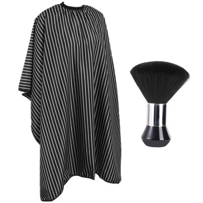 YELEGAI Barber Cape and Neck Duster, Waterproof Polyester Cape with Adjustable Snap Buttons