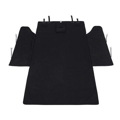 LIANYG Waterproof Dog Car Seat Cover and Hammock, Black