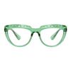 Eyekepper Women's Reading Glasses - Green +1.50 view 1