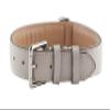 Brute Strength Leather Dog Collar, Light Gray, L, 46–53 cm view 1