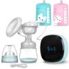 BERDSEN Two-Phase Breast Pump, BPA-Free, Quiet, Portable, Blue view 1