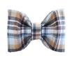 lionet paws Soft Cotton Bow Tie Dog Collar with Plastic Buckle, Adjustable for Small Dogs, 25–40 cm Neck view 4