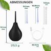 TEMONTIAN Anal Douche for Men & Women with 4 Attachments and Hose view 2