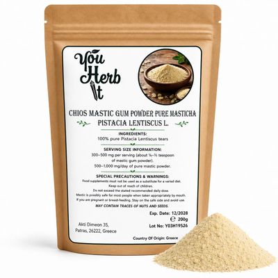 Greek Chios Natural Mastic Powder (Pistacia lentiscus), 750 g