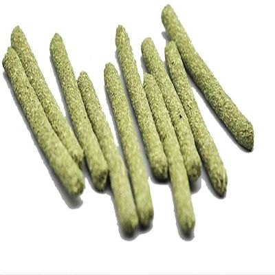 YMLOVE 25 Natural Timothy Hay Chew Sticks for Small Animals