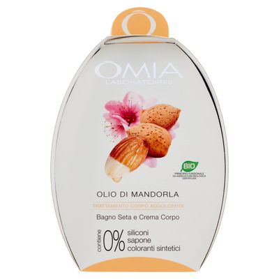 Omia Almond Body Care Gift Set with Shower Gel and Body Cream