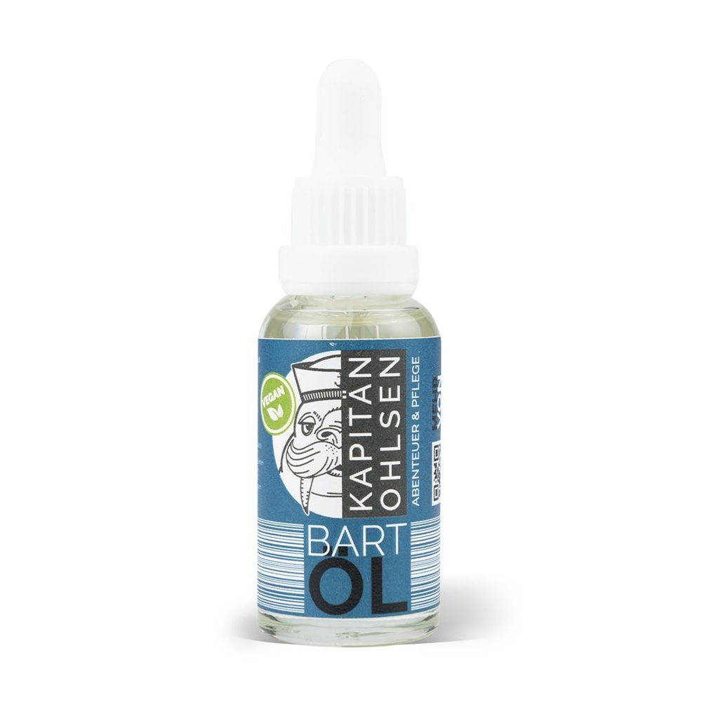 KAPITN OHLSEN Beard Oil - Beard Care for Adventurers - 100% Natural