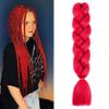 Cybelleza Red Braiding Hair Extensions, Synthetic Hair, 1 Piece view 1