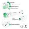 KOI BEAUTY Derma Roller 0.25 mm, 200 Real Needles, Microneedling Roller for Face, Scalp, Beard & Body view 3