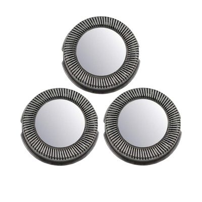 Trade-Shop 3-Pack Replacement Shaving Heads Compatible with Philips HQ444, HQ46, HQ460, HQ468, HQ481, HQ489, HQ040, HQ4816, HQ482, HQ402, HQ404, HQ406, HQ420 and HQ422