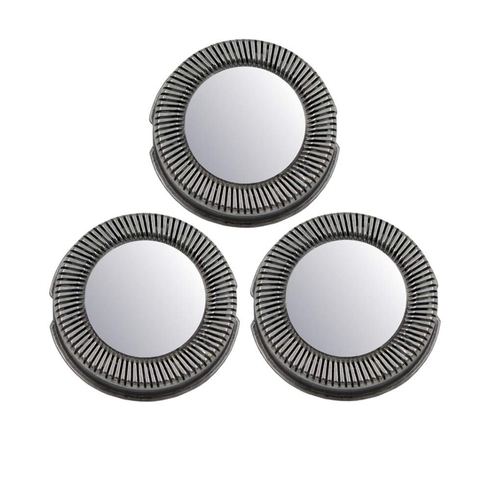 Trade-Shop 3-Pack Replacement Shaving Heads Compatible with Philips HQ444, HQ46, HQ460, HQ468, HQ481, HQ489, HQ040, HQ4816, HQ482, HQ402, HQ404, HQ406, HQ420 and HQ422