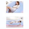 YOUCAI U-Shaped Pregnancy and Nursing Pillow, Velvet Purple, 140 x 80 cm view 4