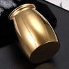 YFCTLM Mini Alloy Pet Ashes Urn Coffin, Black view 3