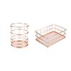 Gertok Makeup Organizer with Drawers and Brush Holder view 4