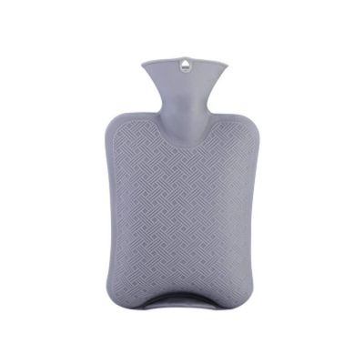 UKKD Hot Water Bottle, Solid Color, Thick PVC Silicone Rubber