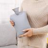 UKKD Hot Water Bottle, Solid Color, Thick PVC Silicone Rubber view 3